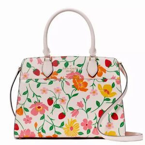 Kate Spade Madison Leather Medium Satchel Crossbody Shoulder Bag Purse NWT  New